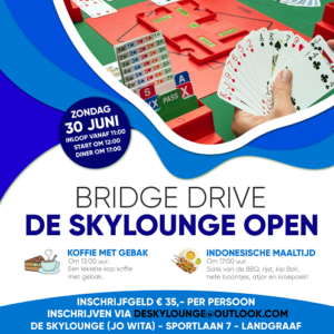 Skylounge Open 30 juni